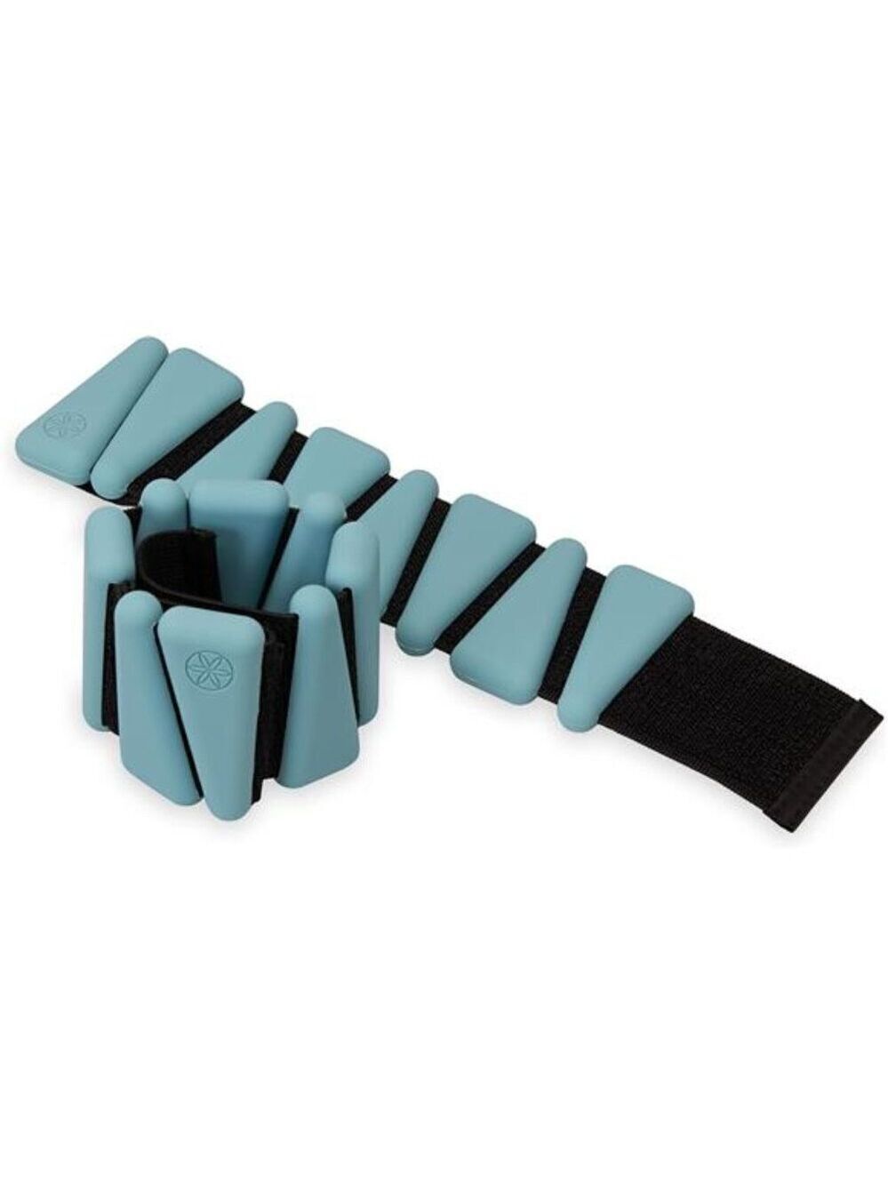 Gaiam Wrist Ankle Weights Set 2 Arm Leg Adjustable Workout Resistance Bands